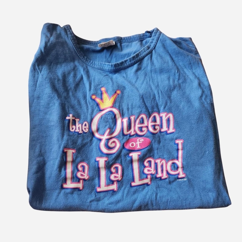 Split Blue 'The Queen of La La Land' Kids Tee